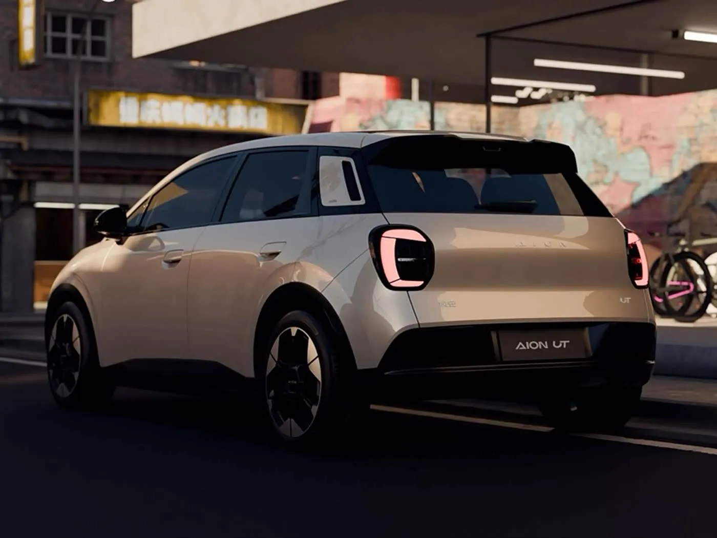 New Energy Pure Electric Mini Hatchback AION UT Hot Sale Lithium Hybrid EV From GAC Joint Venture Low Price