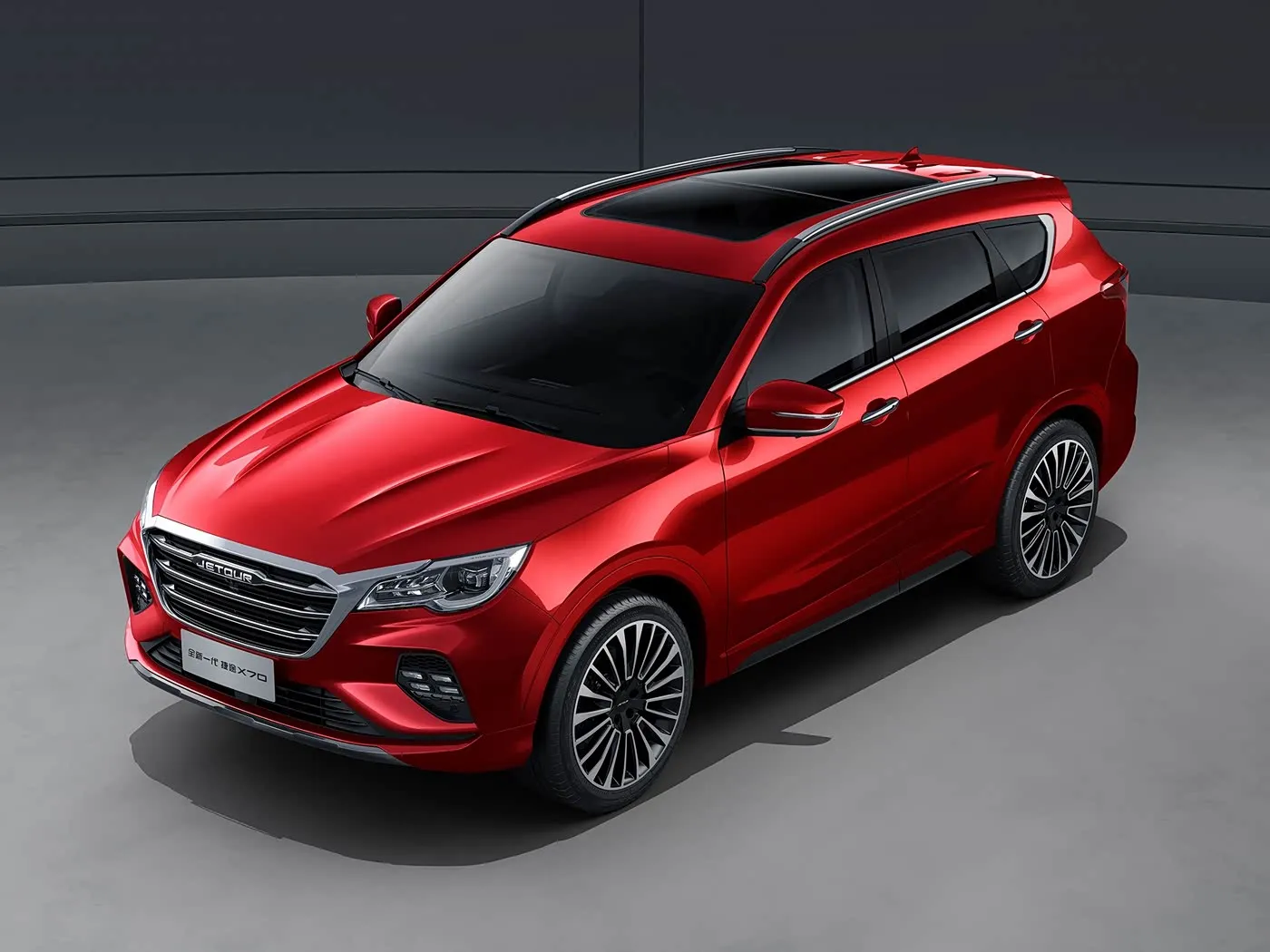 Brand New Chery Jetour X70 SUV Automatic Drive Euro VI Emission Alloy Roof Rack Rear Camera Leather Seats
