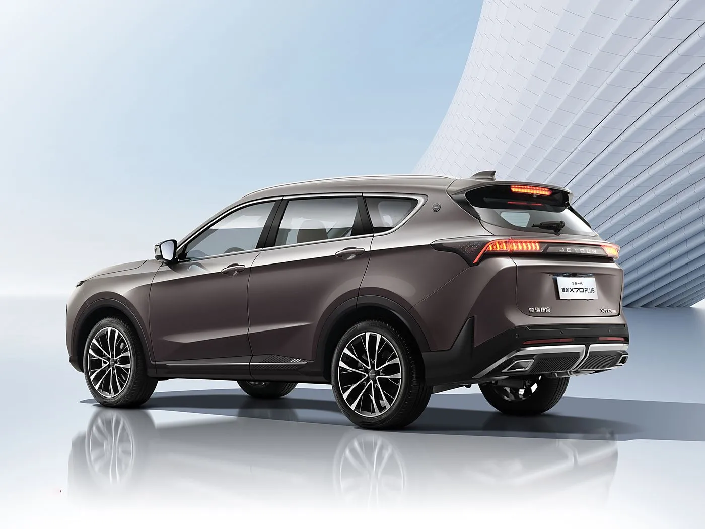 Brand New Chery Jetour X70 PLUS SUV Automatic Drive Euro VI Emission Alloy Roof Leather Seats