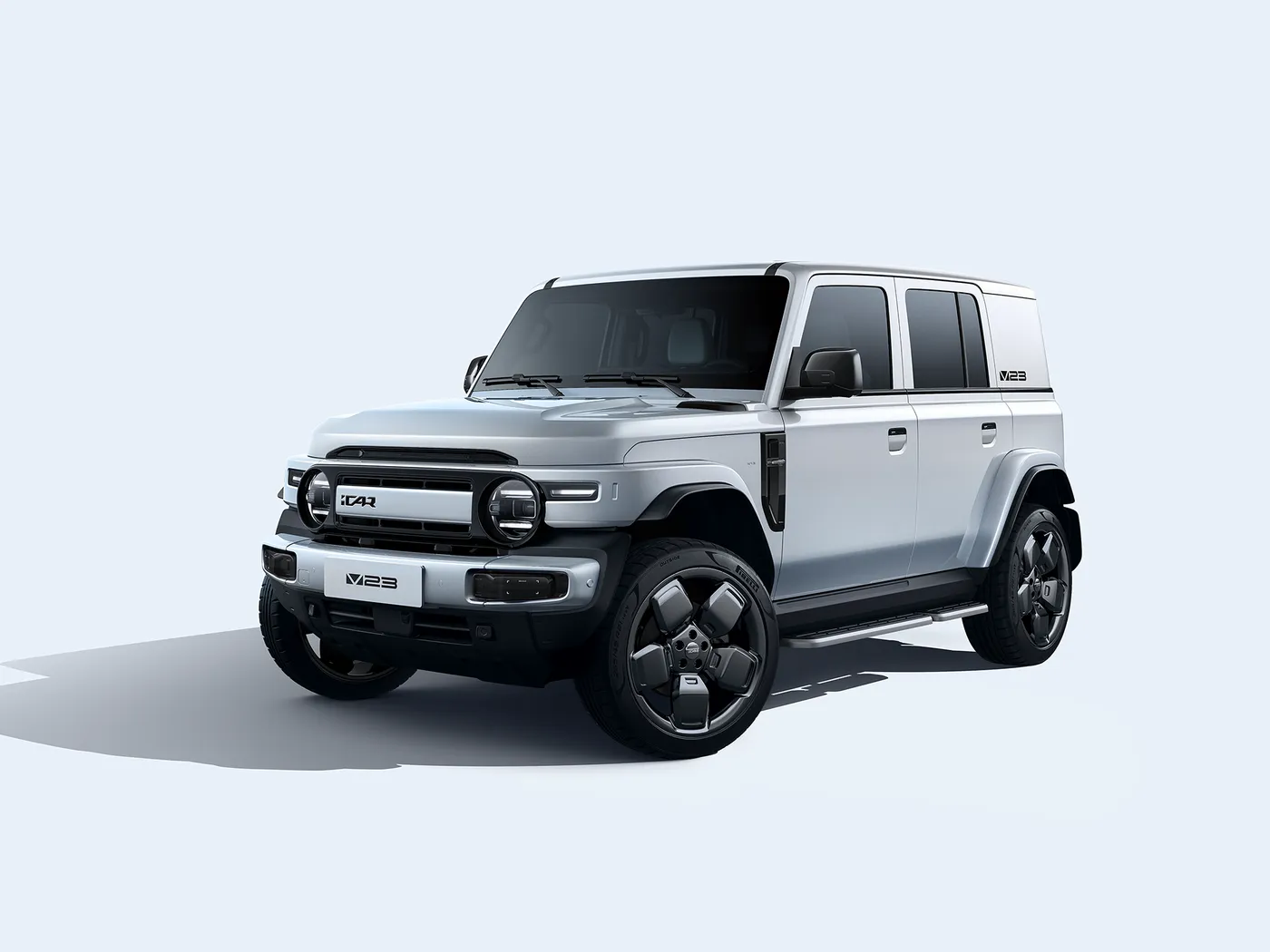 Chery ICar V23 EEC Certified Mini SUV Hybrid Electric High Speed 4WD Off-Road Lithium Battery Left Steering New Energy Vehicle