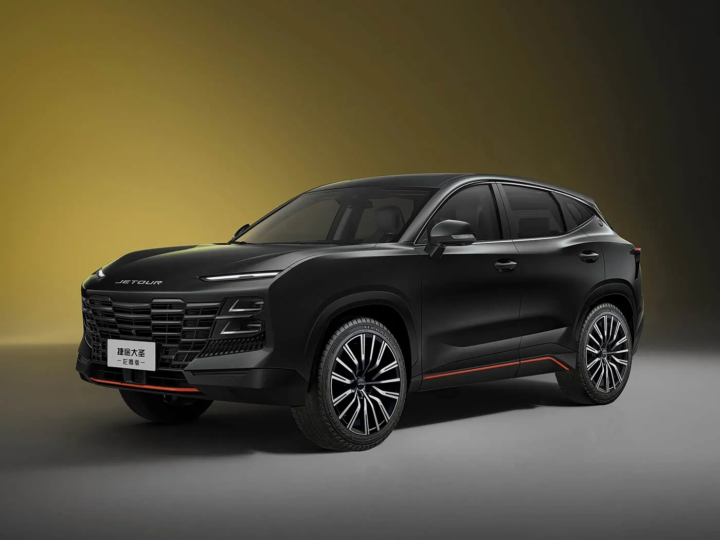 Jetour T2 SUV Hybrid Version  Euro VI New Arrival Light Turbo ACC Automatic Gearbox Leather Left Steering