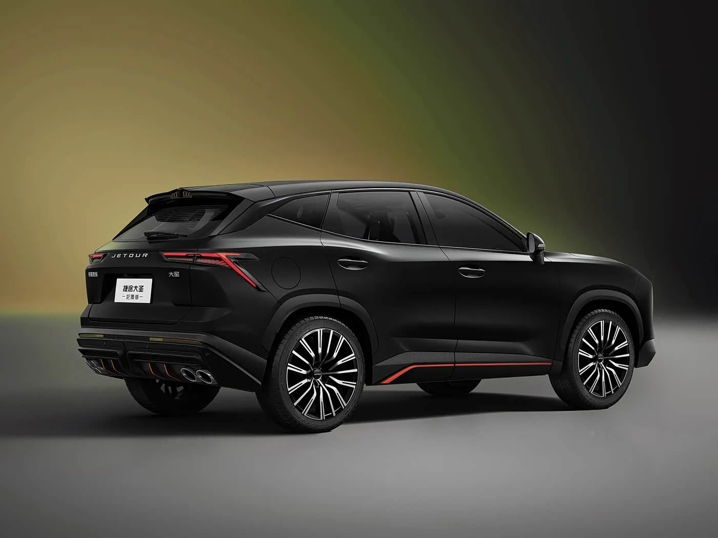 Jetour T2 SUV Hybrid Version  Euro VI New Arrival Light Turbo ACC Automatic Gearbox Leather Left Steering
