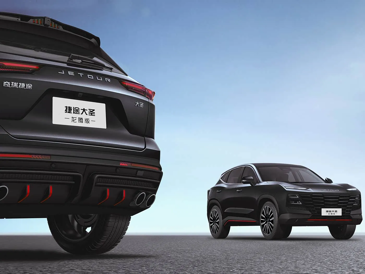Jetour T2 SUV Hybrid Version  Euro VI New Arrival Light Turbo ACC Automatic Gearbox Leather Left Steering