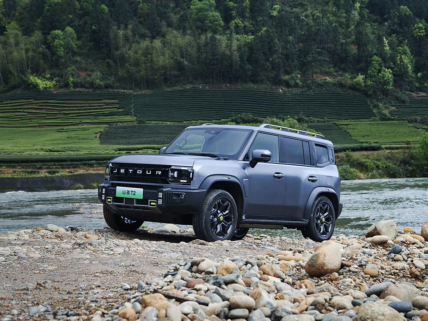 Jetour T2 SUV Hybrid Version Euro VI New Arrival Light Turbo ACC Automatic Gearbox Leather Left Steering