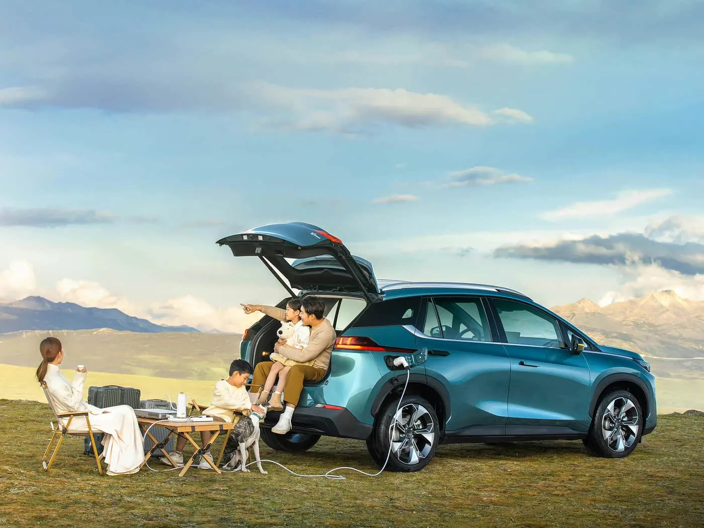 AION V Tyrannosaurus Luxury Electric SUV Ultimate Left Driving Experience with Advanced Features New Energy Vehicle