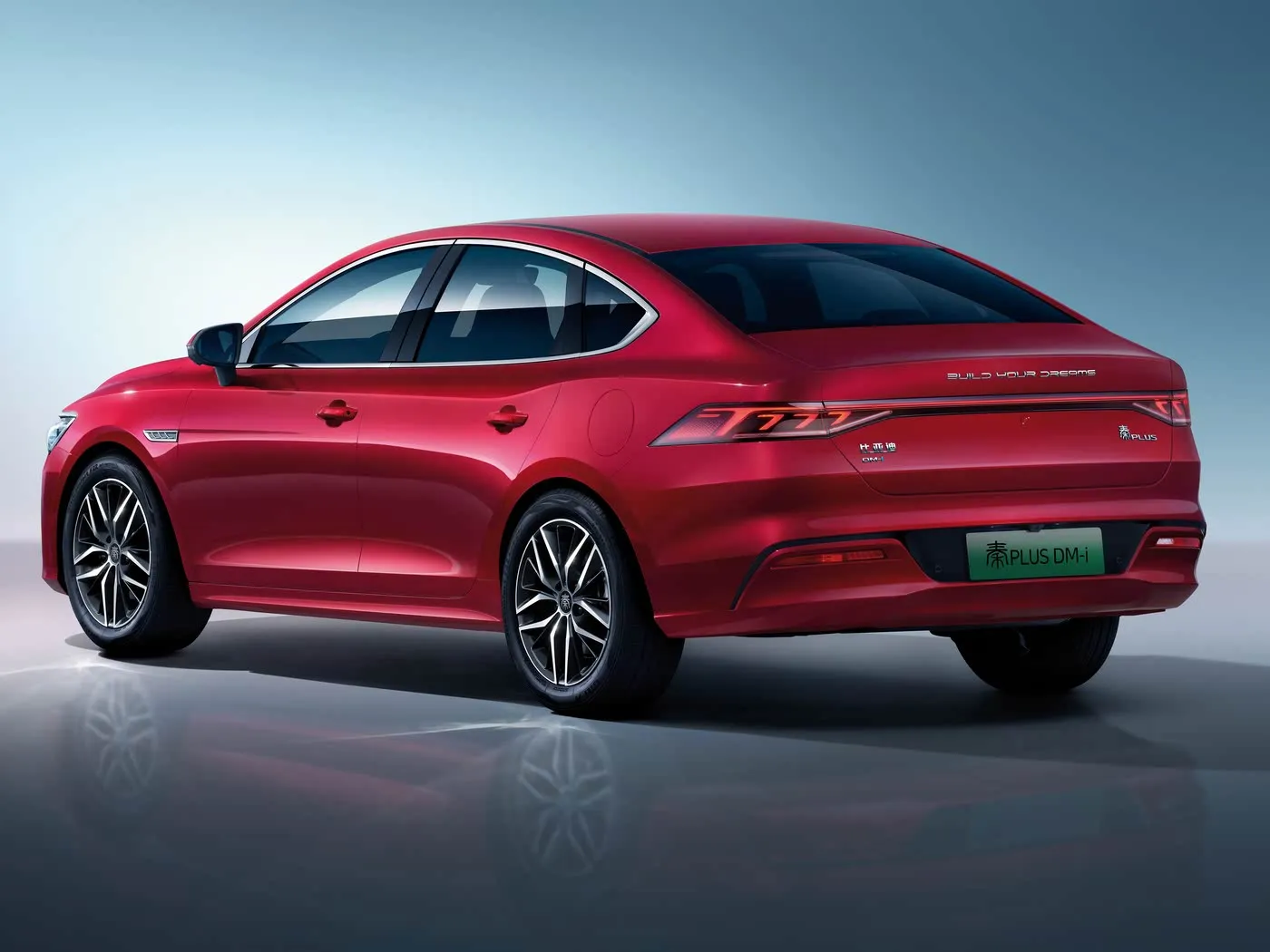 BYD Qing Plus Electric SUV Hybrid Auto Car New Energy Vehicle Enhanced EV Motor Left Steering Sedan-Optimized for Search Engine