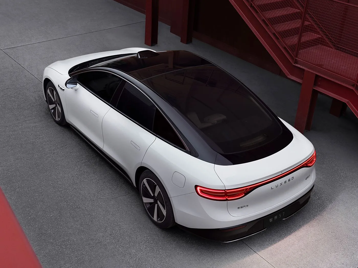 CHERY LUXEED S7 Exeed Luxury Electric New Energy Vehicle with RWD/AWD 4 Doors & 5 Seats