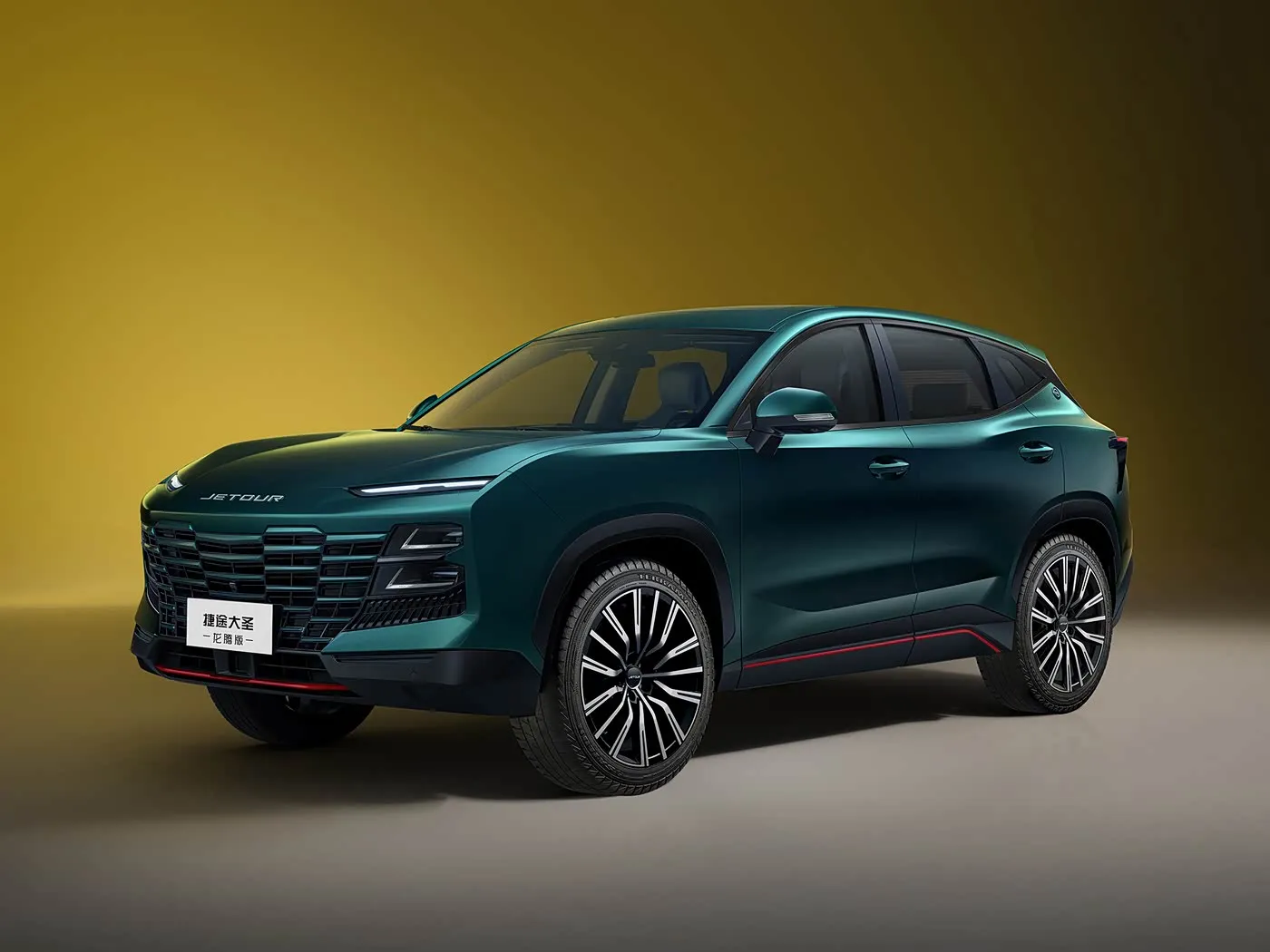 Jetour T2 SUV Hybrid Version Euro VI New Arrival Light Turbo ACC Automatic Gearbox Leather Left Steering